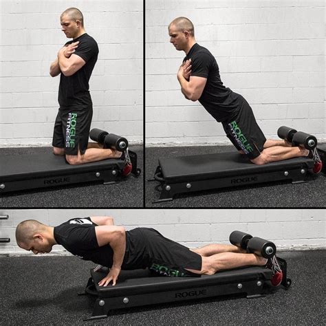 Nordic curls are extremely challenging, but still safe for beginners. It’ll take time to be able to perform a full Nordic curl, so most people do Nordic progressions on a Nordic bench at first. In order to do a progression, you can stack weight plates or blocks onto the Nordic bench to raise the target position, slowly removing weights and ...